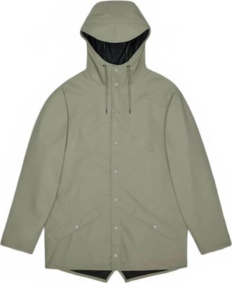 Rains W3 Jacket - Unisex In Drift Green
