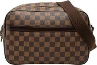 Louis Vuitton Pre-owned Reporter PM - Dames - Vintage Schoudertas - Bruin - ONE Size - Vintage