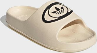adidas Badesandale ADIDAS ORIGINALS ADILETTE 00S BADESCHLAPPEN, Herren, Gr. 40,5, sand strata, core schwarz, none, Synthetik, Schuhe Badesandale, Badelatsche