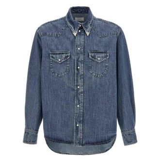 Bally Long-Sleeved Western Denim Shirt