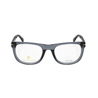 David Beckham Mens Grey Rectangular Eyeglass Frames DB 7085