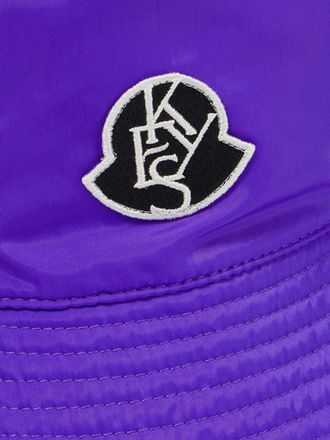 Moncler Womens Genius X Alicia Keys Logo Bucket Hat Purple Accessories > Beanies &