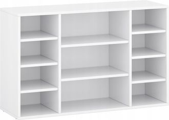 OEM Mobiletto Con Scaffali Per Soggiorno, Scarpiera, Libreria, Colore Bianco