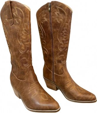 Corkys Footwear Womens Just In Case Boot In Saddle