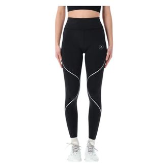 adidas Adidas by Stella McCartney, Training Leggings, female, Black, Size: L Running Leggings