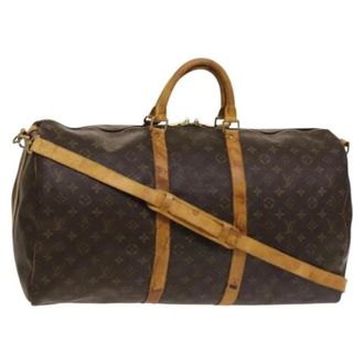 Louis Vuitton Pre-owned Weekend Bags, female, Brown, Size: ONE SIZE Pre-owned Boston Bag
