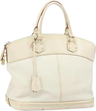 Louis Vuitton Pre-owned Handbags, female, White, Size: ONE SIZE Pre-owned Vintage Handbag