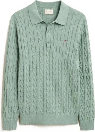 GANT Uomo, Maglie, Verde, M, new