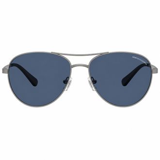A|X Armani Exchange AX 2061S 600380 59mm Unisex Pilot Sunglasses