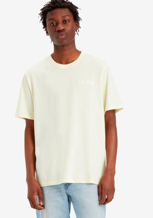 Levi's Rundhalsshirt LEVIS RELAXED FIT TEE, Herren, Gr. S, gelb (ssnl headline pear s), Jersey, Obermaterial: 100% Baumwolle, relaxed fit, Shirts Rundhalsshi