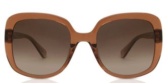 Kate Spade New York Wenona/G/S Asian Fit 09Q/HA Womens Sunglasses Brown Size 56