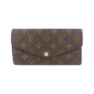 Louis Vuitton Pre-owned Wallets, female, Brown, Size: ONE SIZE Pre-owned Monogram Long Wallet