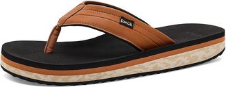 Sanuk Surf Seeker Mens Sandals Demitasse : 11 D - Medium, Synthetic