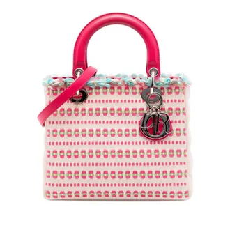 Dior Pre-owned Dior Medium Tweed Sequin Lady Dior Ladies VTCF95ERAS0I7D4M