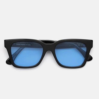 Retro Superfuture Sunglasses America Azure Mkk Black/Blue Gradient Unisex