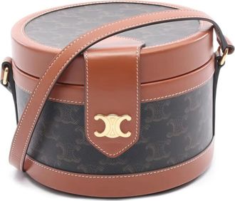 Celine Borsa a spalla Tambour - Marrone