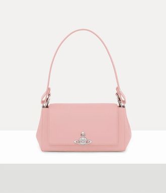 Vivienne Westwood Hazel Medium Handbag Pu Smooth -Pastel-pink