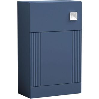 Nuie Nuie - Deco Back to Wall wc Unit 500mm Wide - Satin Blue