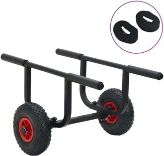 vidaXL Carrito De Kayak Aluminio 90 Kg Vidaxl N/a