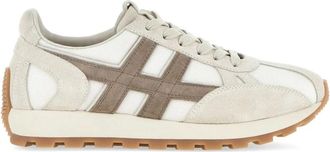 Hogan 86er Sneakers - Heren - Sneakers - Beige - 44 EU - Su&egrave;de - Schoenen