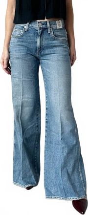 Amo Faith Mid Rise Flare Jeans In Maverick