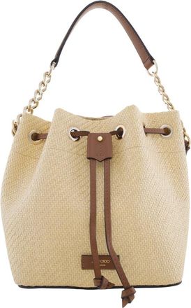 Jimmy Choo London Juno/S Raffia Bucket Bag