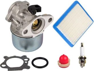 OEM 799868 Kit De Carburador Con Bombilla De Cebado Y Filtro De Aire 491588 Compatible Con Motores Briggs & Stratton De 4 A 7 Hp 498170, 497586, 497314