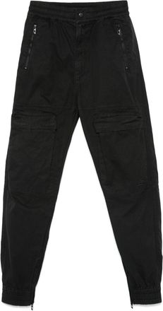 Diesel P-Ride trousers - women - Cotton - 40 - Black