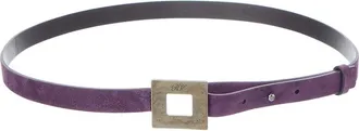 Roger Vivier Suede Belt