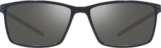 Revo RE 1274 CASPAR Polarized 01GY Mens Sunglasses Black Size 55