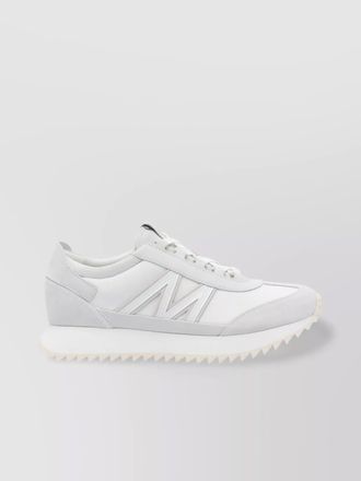 Moncler low top round toe sneakers