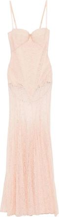 Elisabetta Franchi Lace Maxi Dress