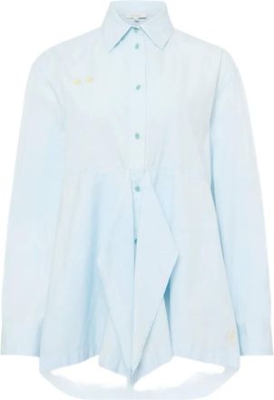 J.W.Anderson Camicia con ruches - Blu