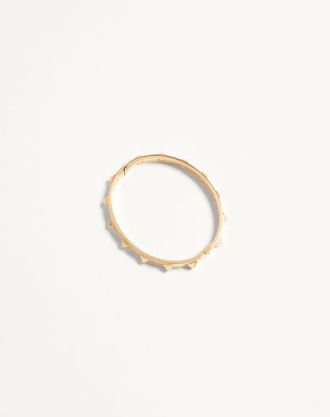 Valentino Garavani Bangle Rockstud In Metallo Uomo ORO L