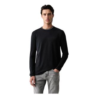 Karl Lagerfeld Hombre, Camisetas, Azul, Talla: 2XL