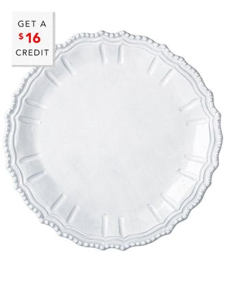 Vietri Vietri Incanto Baroque Round Platter With $21 Credit