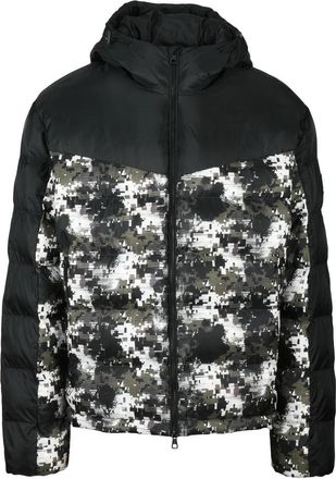 Emporio Armani Zip Down Jacket - Black