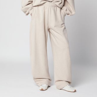 Jacquemus Beige Gros Grain cotton jogging trousers
