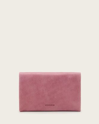 AllSaints Leather Harluna Leather Wallet, Size: One Size