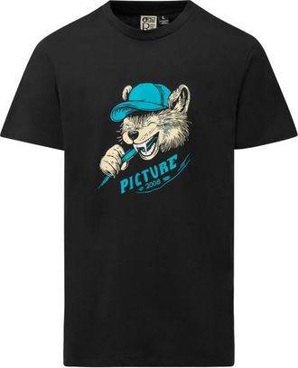 Picture Ryker Tee T-Shirt f&uuml;r Herren | schwarz