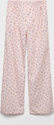 Prada Floral print batiste pants
