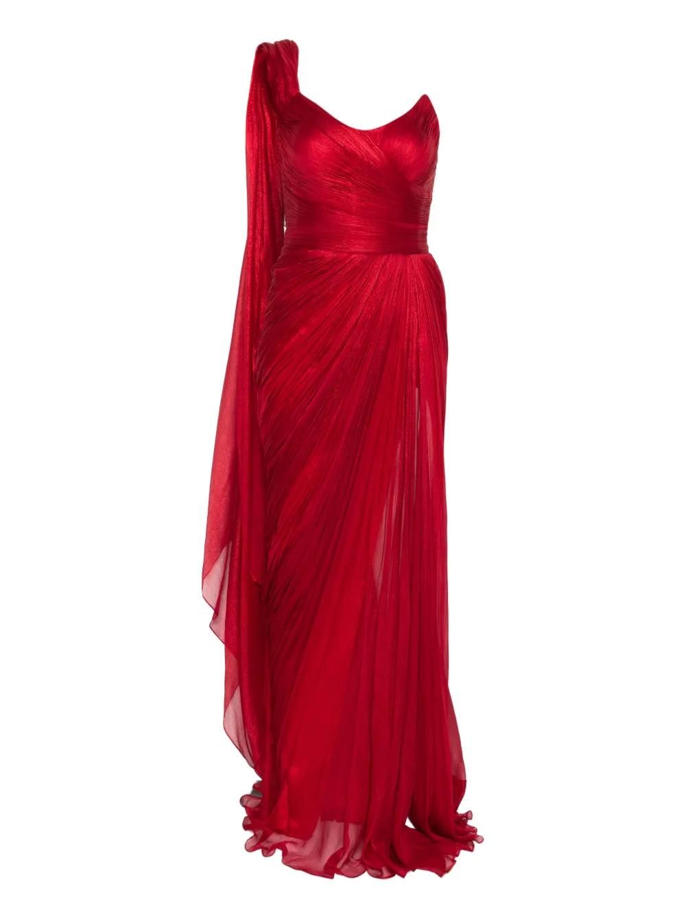 iris serban red dress Iris Serban Hellen Long Dress In Red