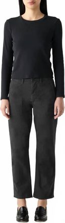 Amo Cate High Rise Jeans In Washed Black