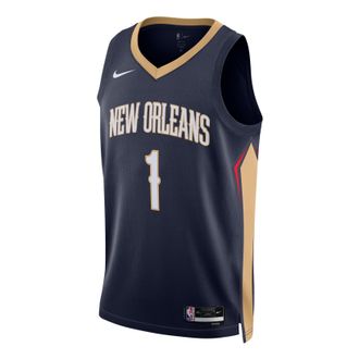 Nike Dri-FIT NBA New Orleans Pelicans Zion Williamson Icon Edition 2022/23 Swingman Jersey DN2014-419