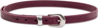 Our Legacy 2 cm Riem - Heren - Riemen - Paars - 70 CM - Leer - Accessoires