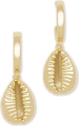 Ramy Brook Casie Shell Drop Earrings in Gold at Nordstrom
