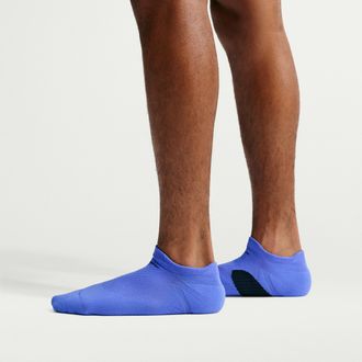Nike Unisex Run Midweight Running No-Show Socks (1 Pair) in Black | HV6937-010