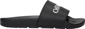 Off-white Owiu 001Mat 0011001 Katoenen Slippers - Dames - Sandalen - Zwart - 38 EU - Katoen - Schoenen