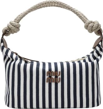 Miu Miu Schoudertas - Dames - Handtassen - Blauw - ONE Size - Tassen