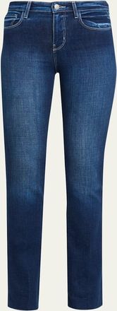 L'agence Ruth High Rise Straight Jeans